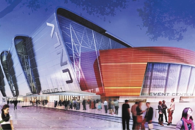 UNLV is pursuing a sports-and-entertainment venue on campus. One plan calls for a 60,000-seat, domed facility that was pegged at $900 million.