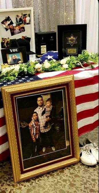 Photos of Phillip Albert Archuleta at his memorial on Sunday, Jan. 7. Photo courtesy of Lisa Garcia.
