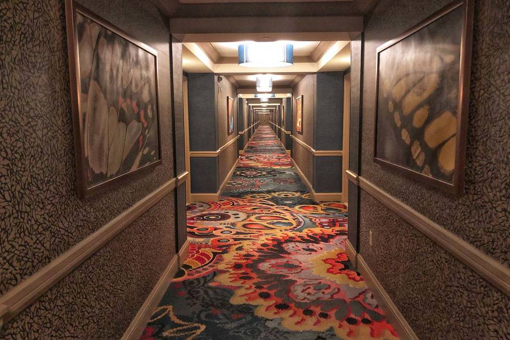 Mandalay Bay's 32nd floor. (Todd Prince/Las Vegas Review-Journal)