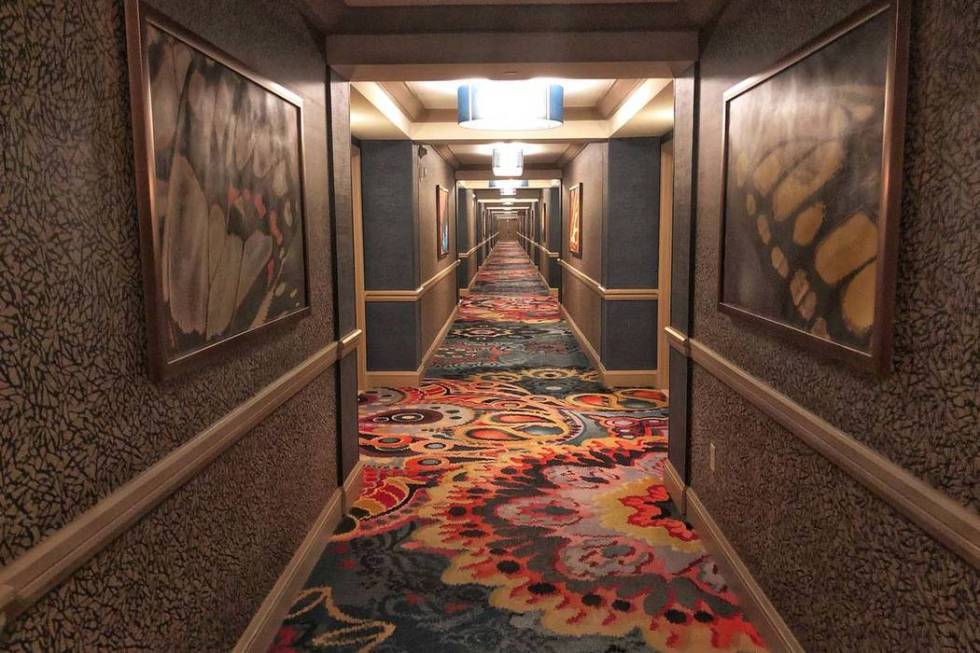 Mandalay Bay's 32nd floor. (Todd Prince/Las Vegas Review-Journal)