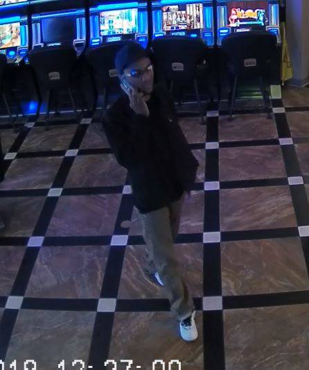 Las Vegas police are asking for the public's help identifying a Jan. 13 armed-robbery suspect. (Provided by the Metropolitan Police Department)