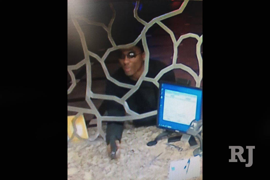 Las Vegas police are asking for the public's help identifying a Jan. 13 armed-robbery suspect. (Las Vegas Metropolitan Police Department)