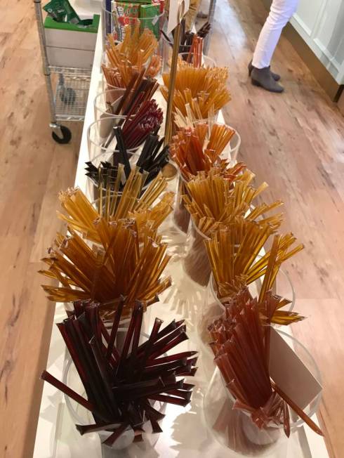 Honey Sticks at Lolli & Pops (Al Mancini/Las Vegas-Review-Journal)