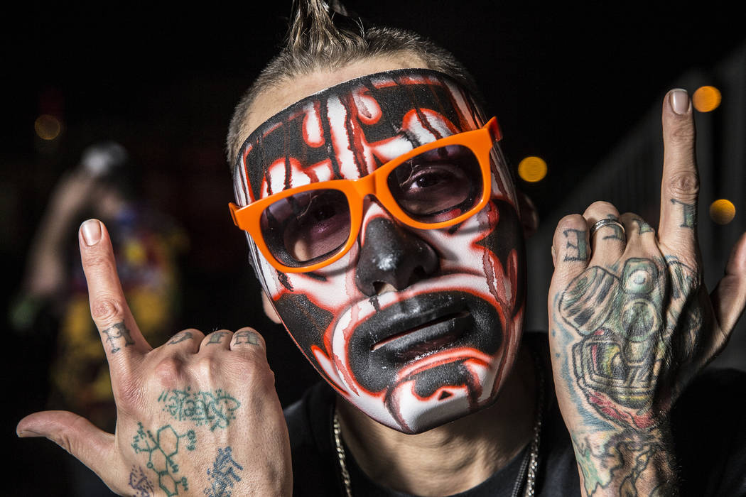 &quot;Steel&quot; at Insane Clown Posse's Juggalo Weekend on Saturday, February 17, 2018, at Fremont Country Club, in Las Vegas. Benjamin Hager Las Vegas Review-Journal @benjaminhphoto