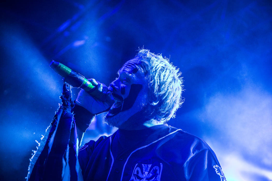 Insane Clown Posse's Shaggy 2 Dope performs during Juggalo Weekend on Saturday, February 17, 2018, at Fremont Country Club, in Las Vegas. Benjamin Hager Las Vegas Review-Journal @benjaminhphoto