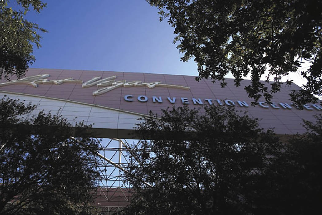 A exterior of the Las  Vegas Convention Center. (Las Vegas Review-Journal)