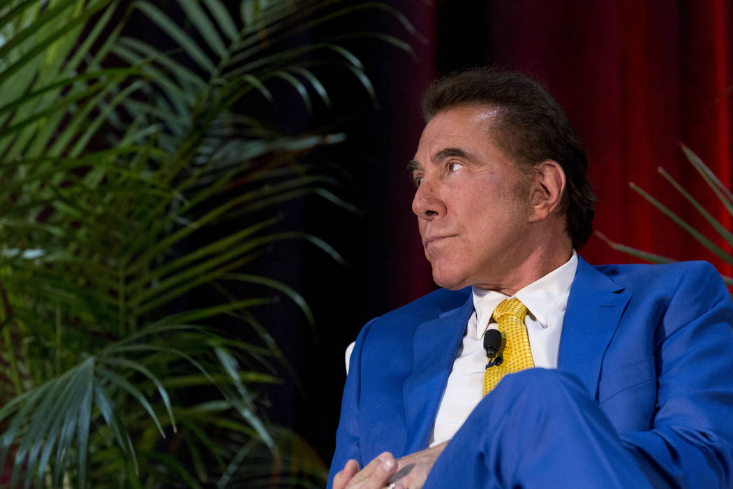 Casino resort developer Steve Wynn speaks at the Hospitality Design Exposition and Conference at the Mandalay Bay Convention Center in Las Vegas, Thursday, May 4, 2017. Elizabeth Brumley Las Vegas ...