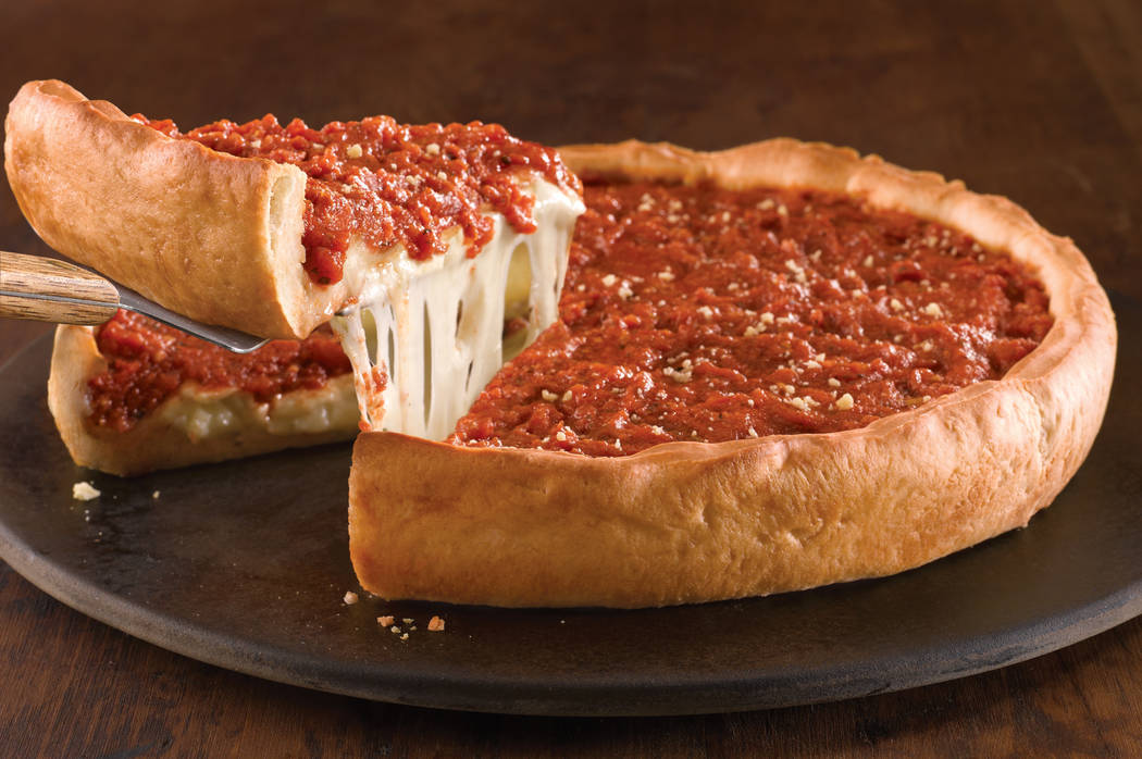 Las Vegas' newest Chicago deep-dish import is offering free slices for National Deep Dish Pizza Day. Giordano's Pizza