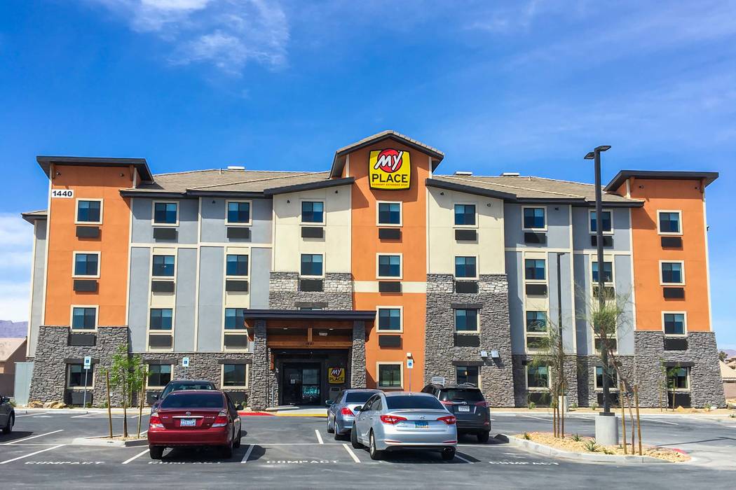 My Place Hotels of America have opened a four-story, 63-room property at 1440 E. Craig Road. (My Place Hotels of America)