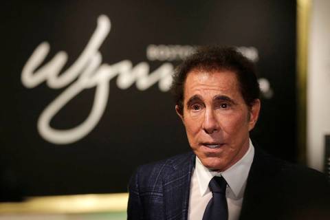 Steve Wynn takes part in a news conference in Medford, Mass., in 2016. (AP Photo/Charles Krupa)