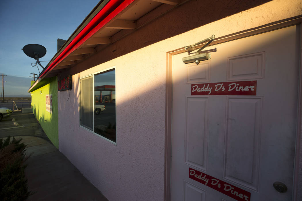 Daddy D's 50's Diner in the Area 51 Alien Center in Amargosa Valley, Nevada, about 90 miles north of Las Vegas, Friday, April 6, 2018. Richard Brian Las Vegas Review-Journal @vegasphotograph