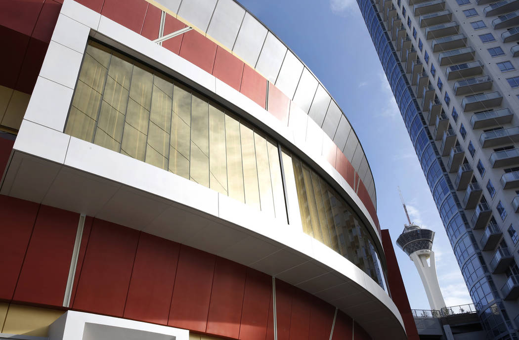 The exterior of Lucky Dragon, which shut down gaming and casino restaurant operations in early Jan., in Las Vegas on Monday, April 16, 2018. Bizuayehu Tesfaye/Las Vegas Review-Journal @bizutesfaye