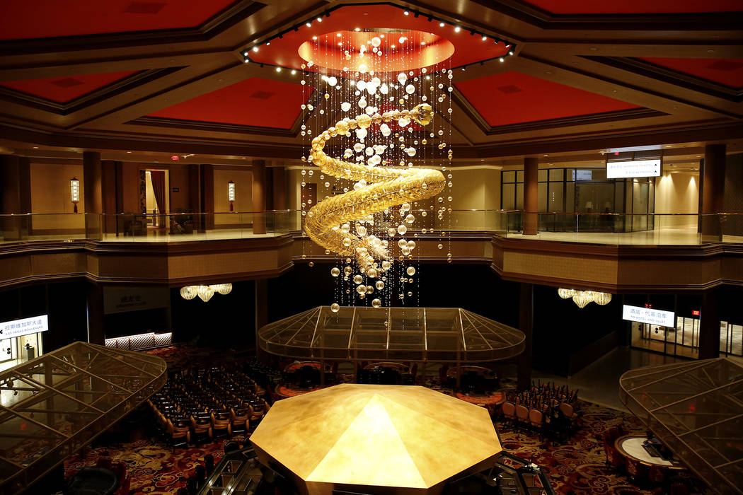 The interior of Lucky Dragon, which shut down gaming and casino restaurant operations in early Jan., in Las Vegas on Monday, Feb. 19, 2018. Andrea Cornejo Las Vegas Review-Journal @DreaCornejo