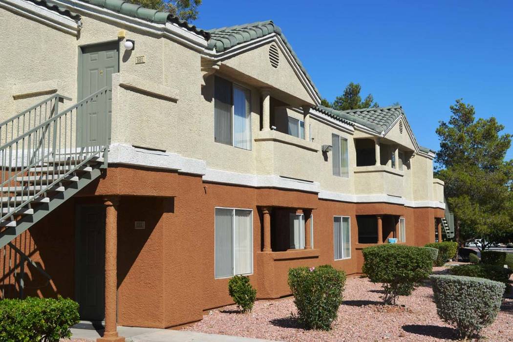 Alpha Wave Investors acquired the 144-unit Cypress Springs rental complex at 3651 N. Rancho Drive in Las Vegas for $15 million. (Brower Group)