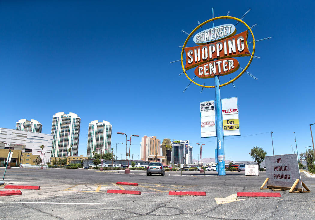 The Somerset Shopping Center on Monday, June 11, 2018, in Las Vegas. Benjamin Hager Las Vegas Review-Journal @benjaminhphoto