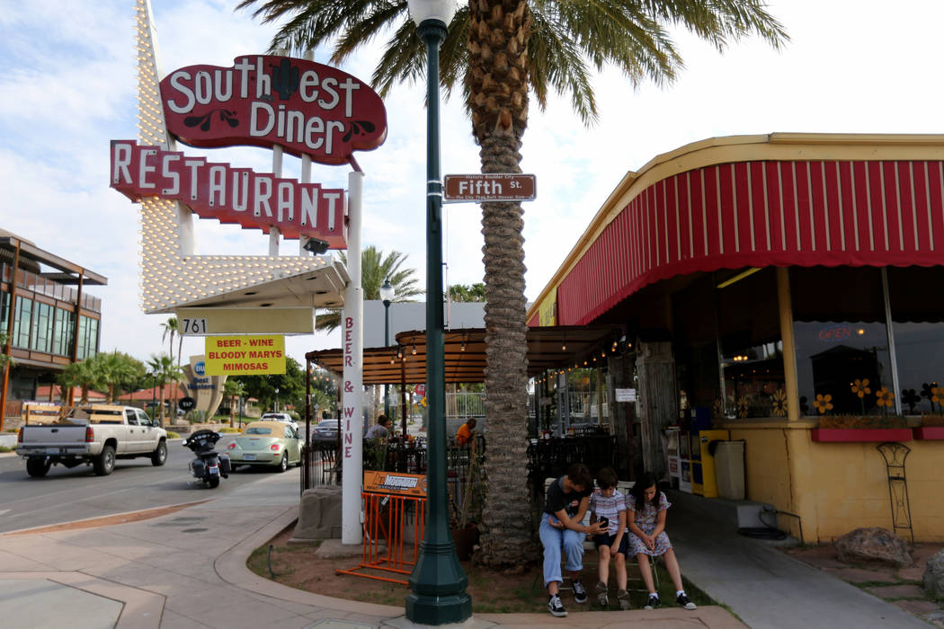 Southwest Diner on the corner of Nevada Way and 5th Street in Boulder City Wednesday, Aug. 1, 2018. K.M. Cannon Las Vegas Review-Journal @KMCannonPhoto
