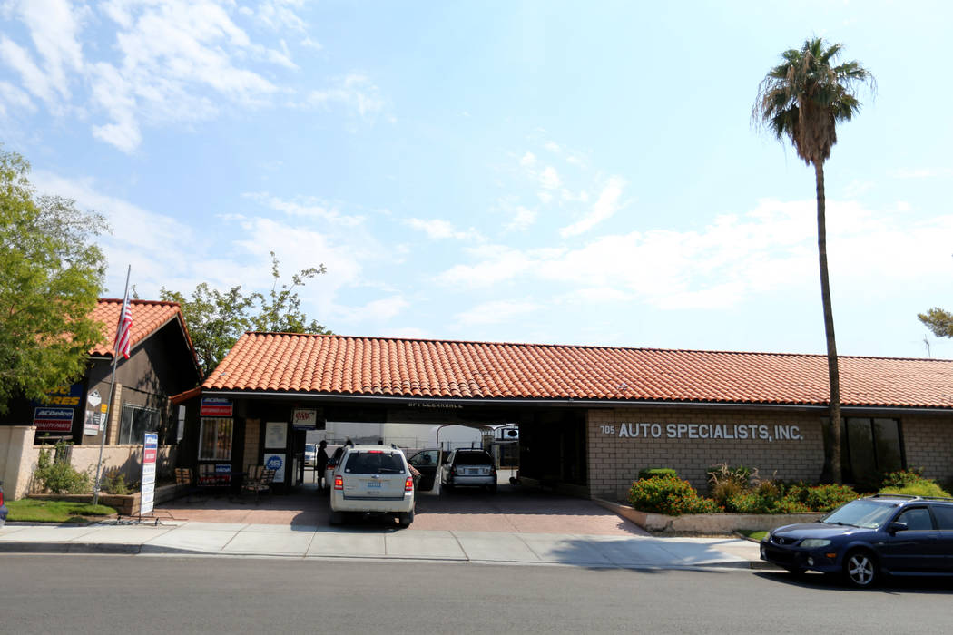 Auto Specialists at 705 Juniper Way in Boulder City Wednesday, Aug. 1, 2018. K.M. Cannon Las Vegas Review-Journal @KMCannonPhoto