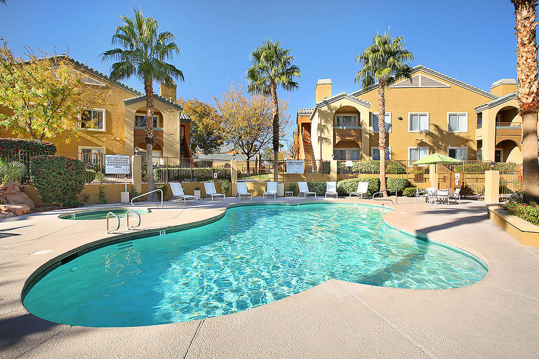 Logan Capital Advisors acquired the Oasis Sierra apartment complex, 7001 W. Charleston Blvd. in Las Vegas for $36 million. (Logan Capital Advisors)