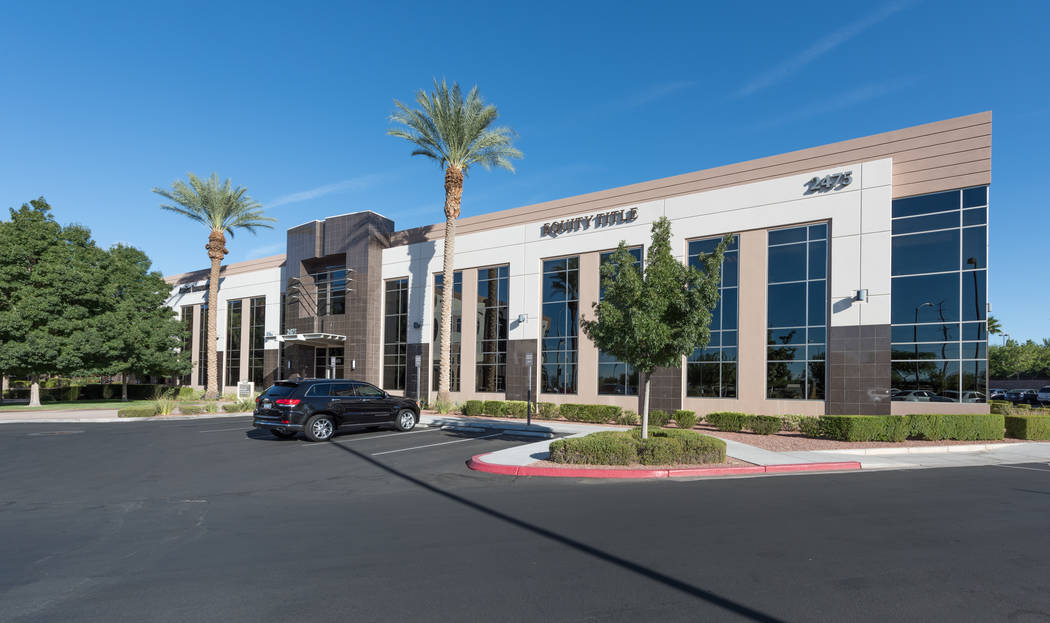 JMA Ventures bought three office buildings in Henderson, including the one at 2475 Village View Drive, seen here, for $34 million total. (Cushman & Wakefield )