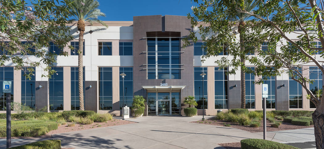 JMA Ventures bought three office buildings in Henderson, including the one at 2485 Village View Drive, seen here, for $34 million total. (Cushman & Wakefield )