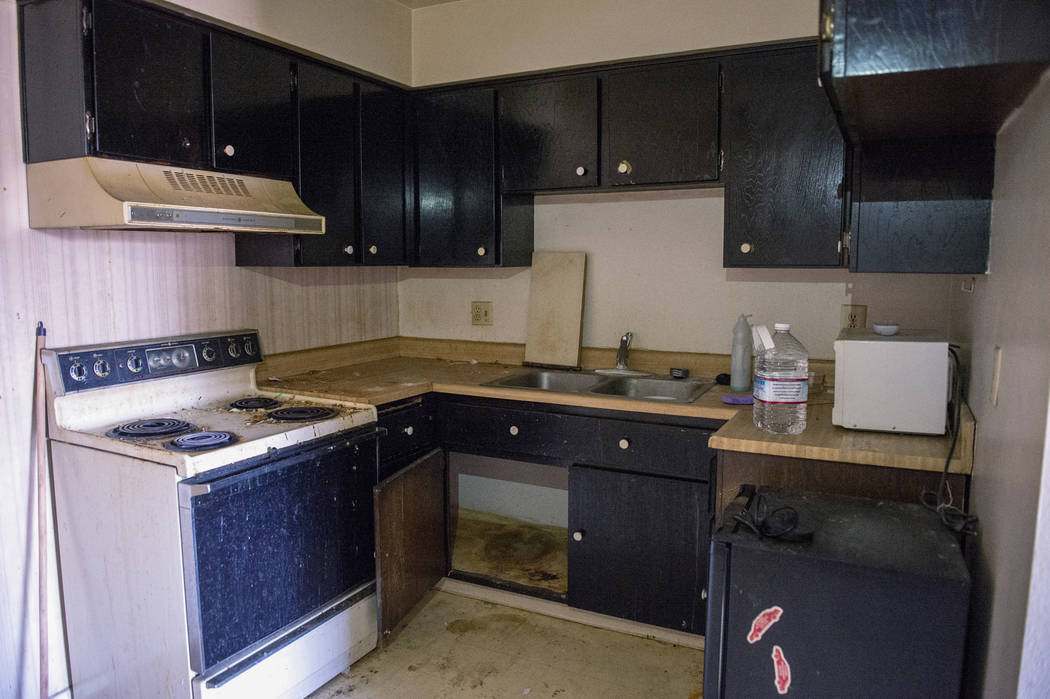 Interior shot of one of the cheapest homes currently listed for sale in Las Vegas, Tuesday, Nov. 27, 2018. Caroline Brehman/Las Vegas Review-Journal