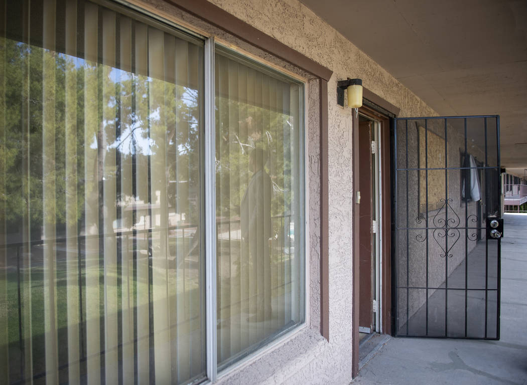 Exterior shot of one of the cheapest homes currently listed for sale in Las Vegas, Tuesday, Nov. 27, 2018. Caroline Brehman/Las Vegas Review-Journal