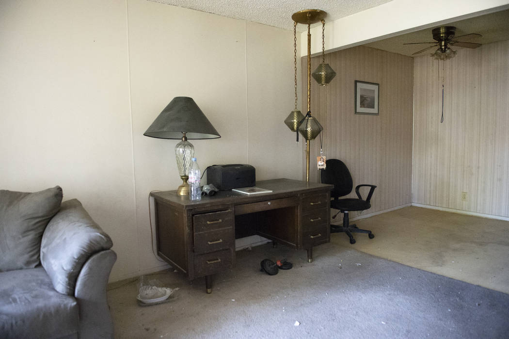Interior shot of one of the cheapest homes currently listed for sale in Las Vegas, Tuesday, Nov. 27, 2018. Caroline Brehman/Las Vegas Review-Journal