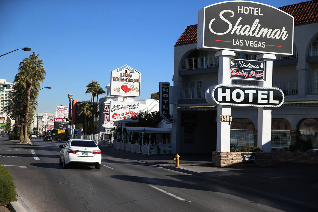 Shalimar Hotel, 1401 Las Vegas Blvd. South, in Las Vegas, Friday, Jan. 4, 2019. Erik Verduzco Las Vegas Review-Journal @Erik_Verduzco