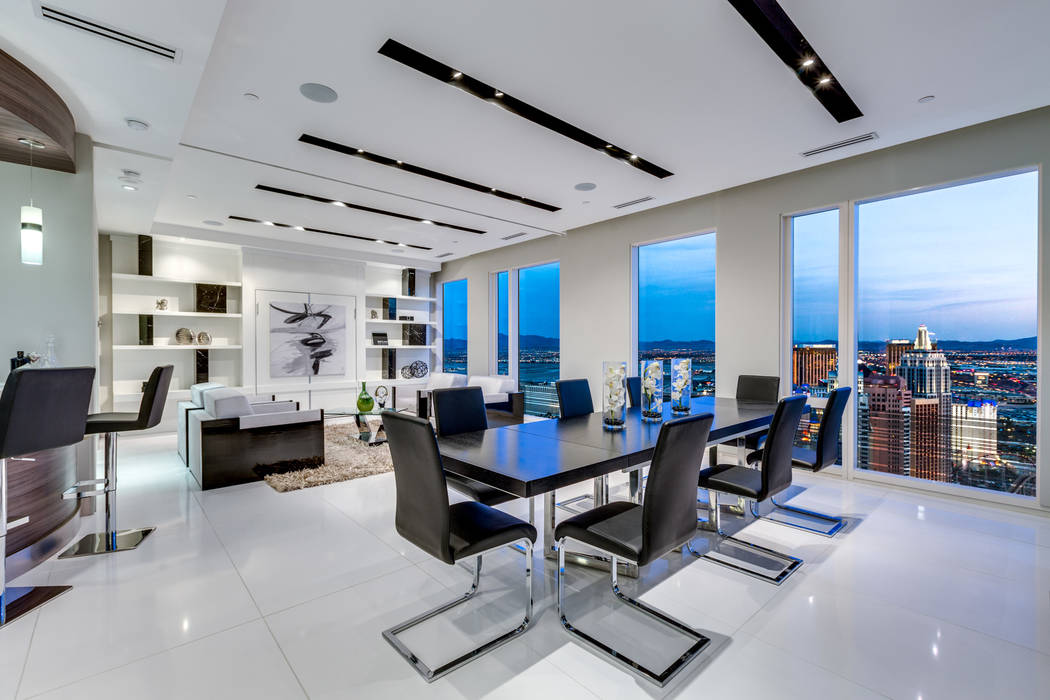 No. 5 on the list of highest-priced high-rise condos sold in 2018 was unit 4102 in the Waldorf Astoria. It sold for $3.6 million. (Luxury Estates International)