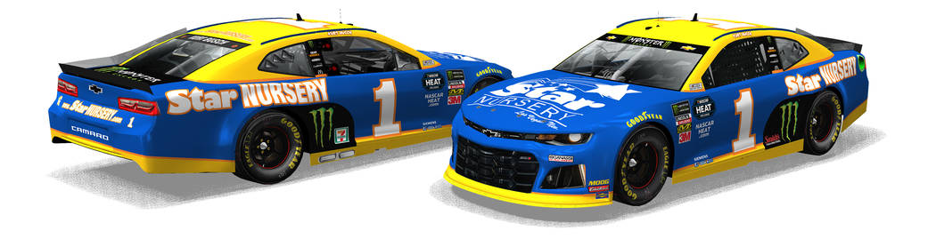 Kurt Busch will drive a car featuring the colors of former sponsor Star Nursery in Sunday's NASCAR Pennzoil 400 at Las Vegas Motor Speedway (Courtesy)