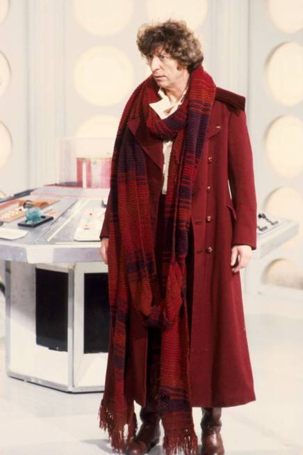 Tom Baker in "Doctor Who." (BBC)