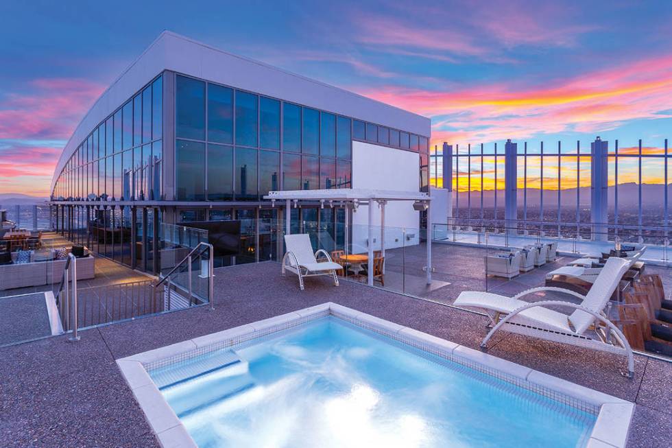 Phil Maloof's Palms Place penthouse has been listed for $15 million. (Ivan Sher Group)