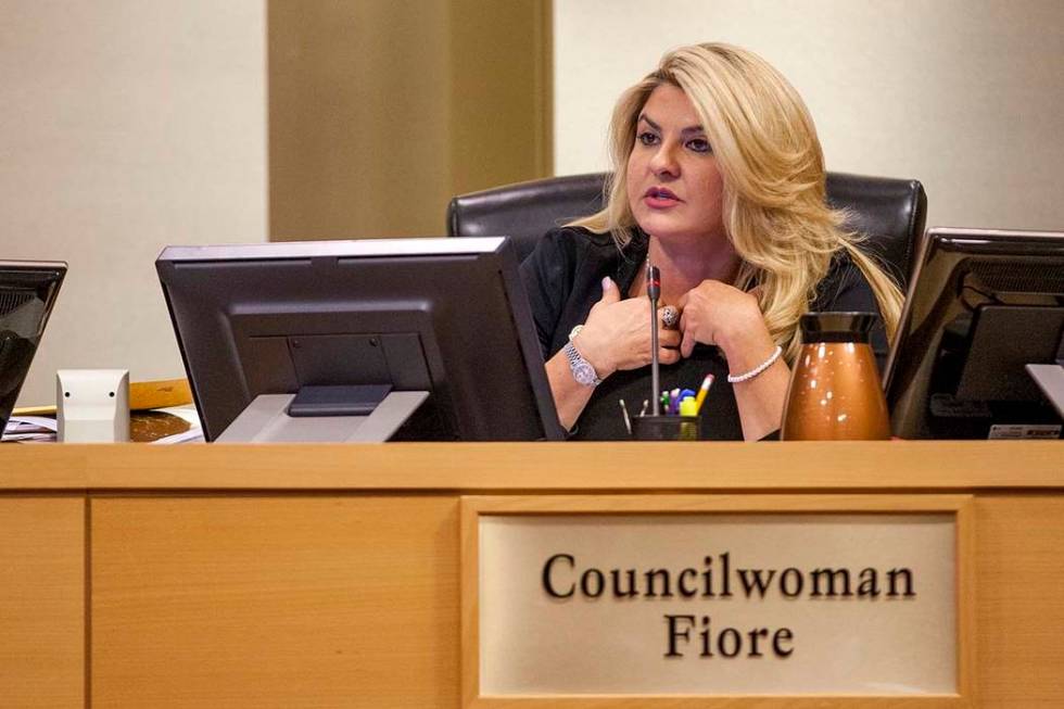 Councilwoman Michelle Fiore. Patrick Connolly Las Vegas Review-Journal @PConnPie