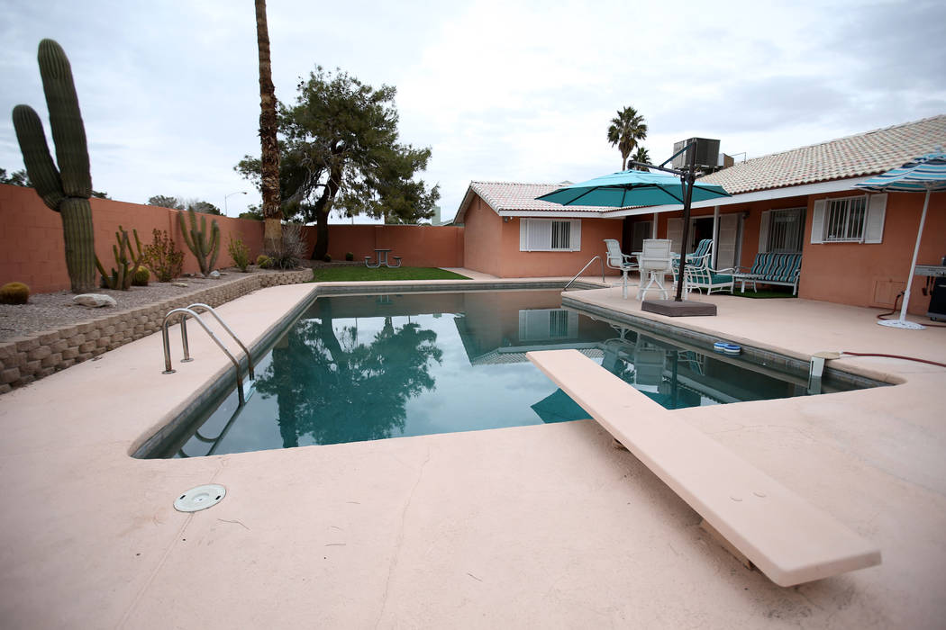 The former home of Las Vegas mobster Tony "The Ant" Spilotro at 4675 Balfour Drive in Las Vegas on Monday, Jan. 14, 2019. K.M. Cannon Las Vegas Review-Journal @KMCannonPhotohe market for about $41 ...