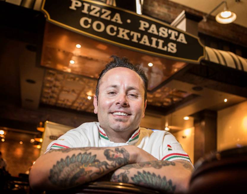 Pizzeria owner and developer Tony Gemignani (Jeff Scheid/Las Vegas Review-Journal)