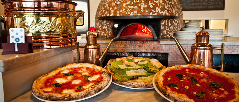 A selection of pies at Settebello, which has Green Valley and Summerlin locations.