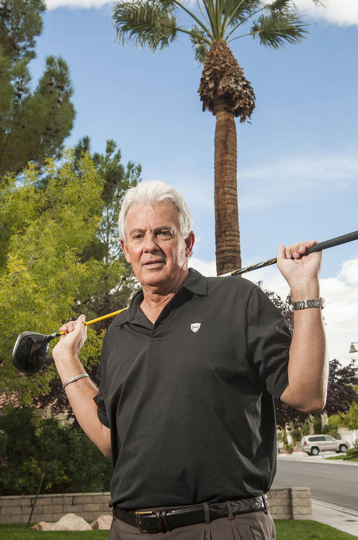 Jack Sheehan poses for a photo at his home in Las Vegas. The Las Vegas author is developing a documentary about famed organized-crime figure Jimmy Chagra. (Las Vegas Review-Journal file)