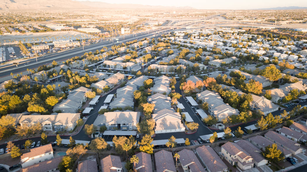 The Calida Group bought the 624-unit Pointe at Centennial apartment complex, seen here, in the northwest Las Vegas Valley for $100 million from Shopoff Realty Investments. (Courtesy of Shopoff Rea ...