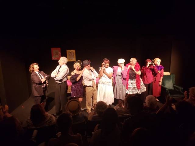 The entire cast of Any Body for Tea? at their performance on Thursday, March 7. Louise Rauckhorst.