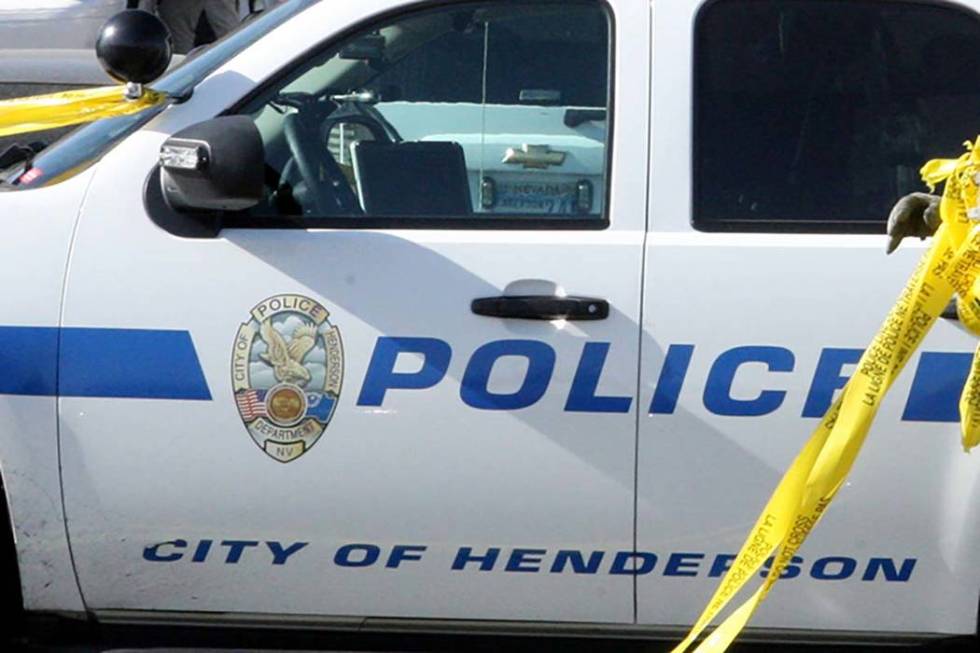 An 82-year-old woman died after a head-on crash in Henderson on Thursday evening, police said. (Las Vegas Review-Journal file)