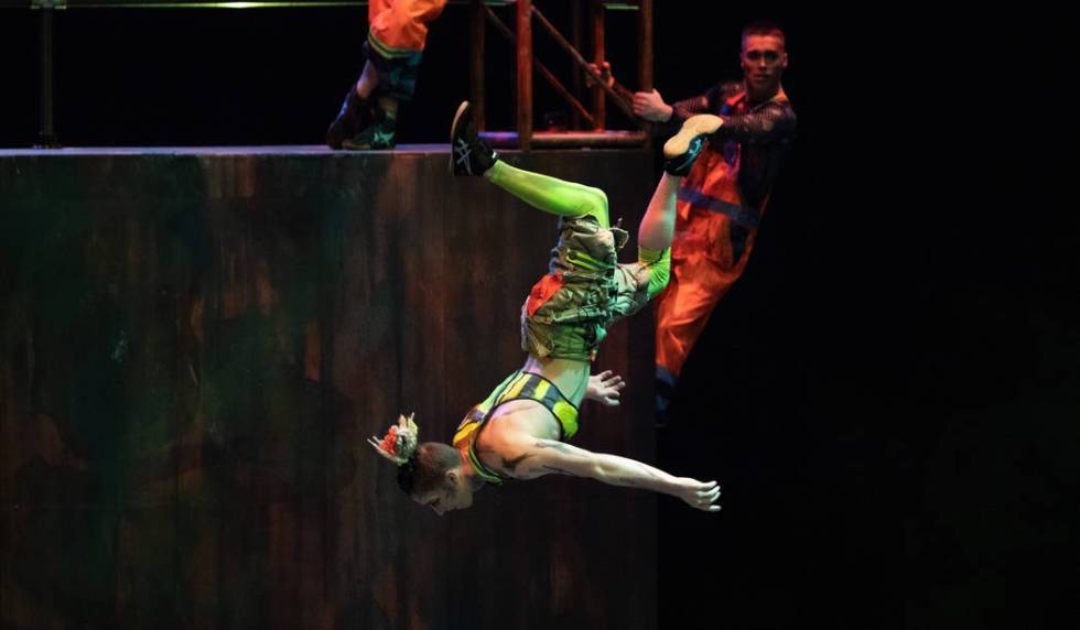 A scene from "One Night For One Drop," held at O Theater at the Bellagio on Friday, March 8, 2019. (Tom Donoghue)