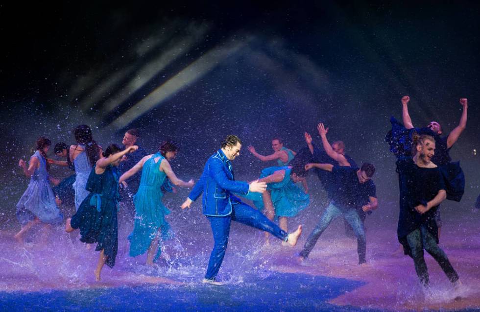 A scene from "One Night For One Drop," held at O Theater at the Bellagio on Friday, March 8, 2019. (Erik Kabik Photography)