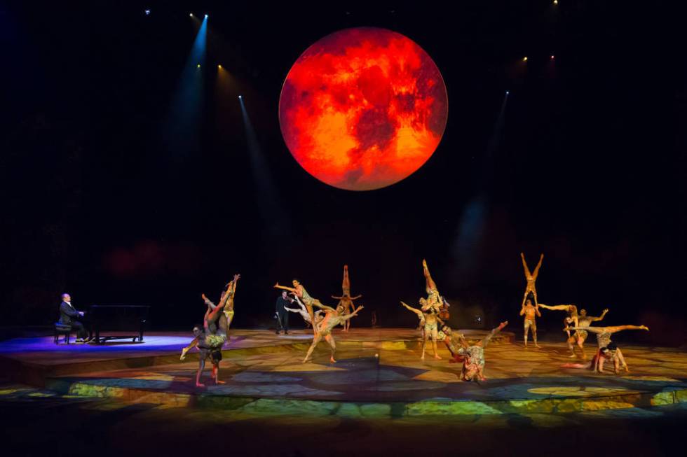 A scene from "One Night For One Drop," held at O Theater at the Bellagio on Friday, March 8, 2019. (Erik Kabik Photography)