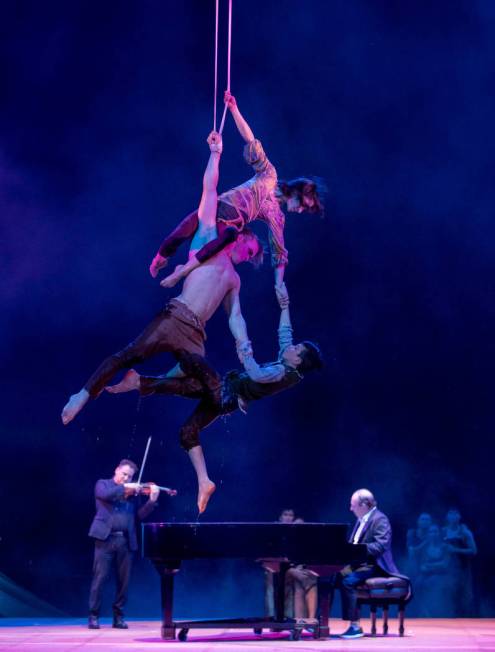 A scene from "One Night For One Drop," held at O Theater at the Bellagio on Friday, March 8, 2019. (Erik Kabik Photography)