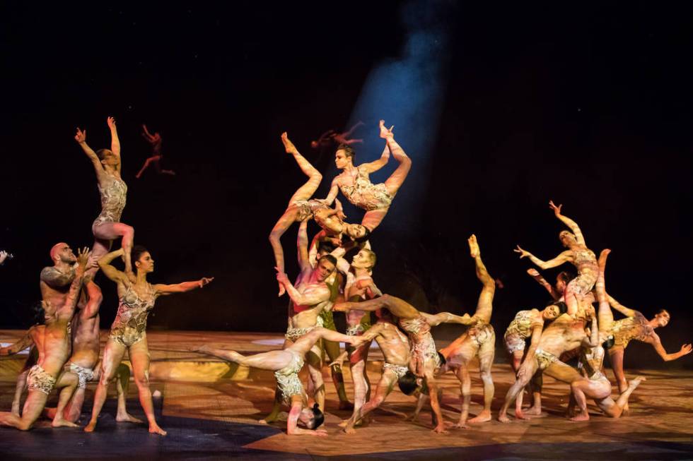 A scene from "One Night For One Drop," held at O Theater at the Bellagio on Friday, March 8, 2019. (Erik Kabik Photography)