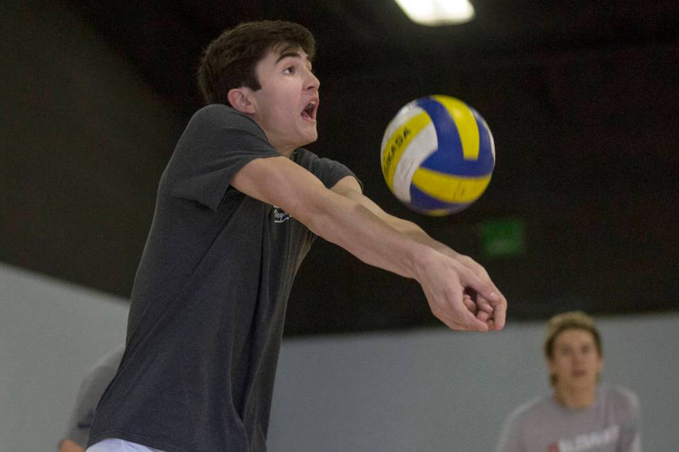 Scott Solan practices with his club team the Vegas United at the Vegas United practice facility in Las Vegas, Tuesday, Oct. 3, 2017. Elizabeth Brumley Las Vegas Review-Journal @EliPagePhoto