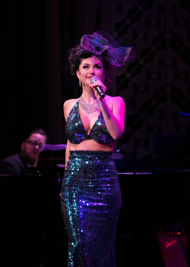 Melody Sweets performs at Cabaret Jazz on Tuesday night. (Photo courtesy Myron Martin)