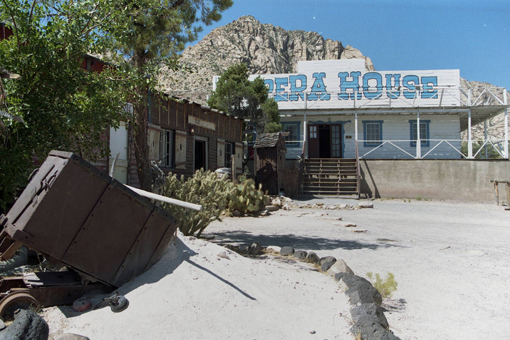 The Old Nevada Mining Town at Bonnie Springs, August 1997. (Las Vegas Review-Journal file)