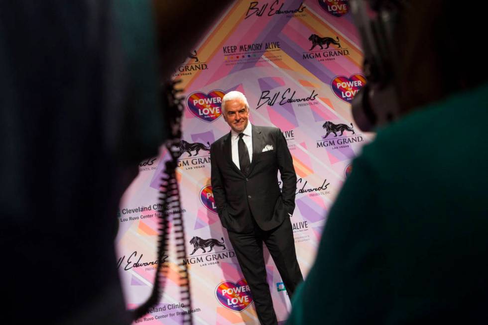 John O'Hurley poses on the red carpet for Keep Memory Alive's 23rd annual Power of Love gala, raising money for Cleveland Clinic Lou Ruvo Center for Brain Health's programs and services, at the MG ...