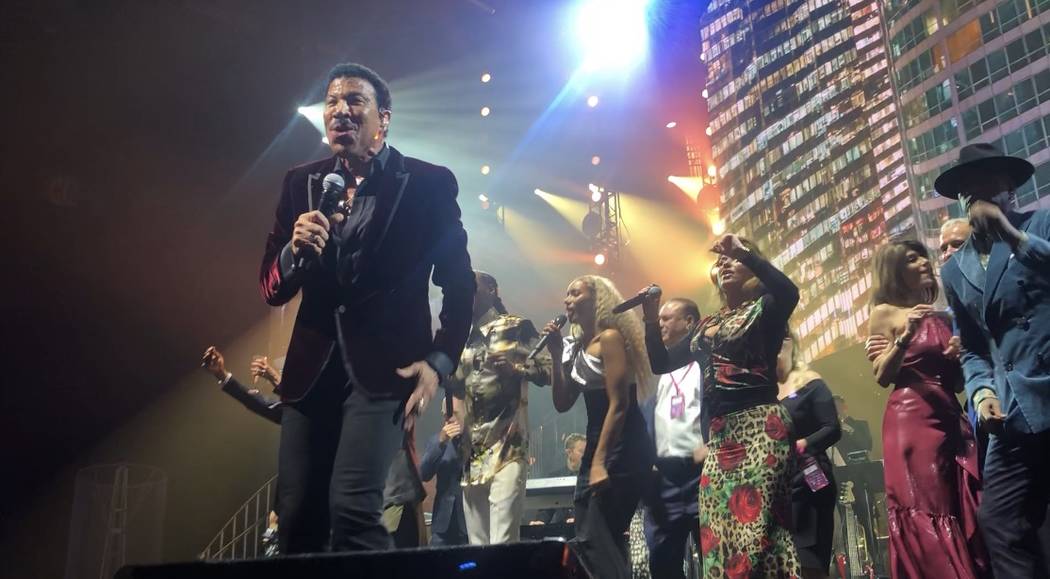 Lionel Richie performs during the 23rd annual Keep Memory Alive "Power of Love Gala" benefit for the Cleveland Clinic Lou Ruvo Center for Brain Health at MGM Grand Garden Arena on March 16, 2019 i ...